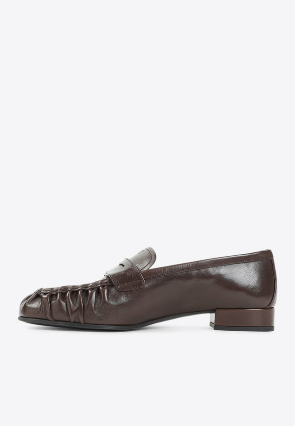 Leather Penny Loafers