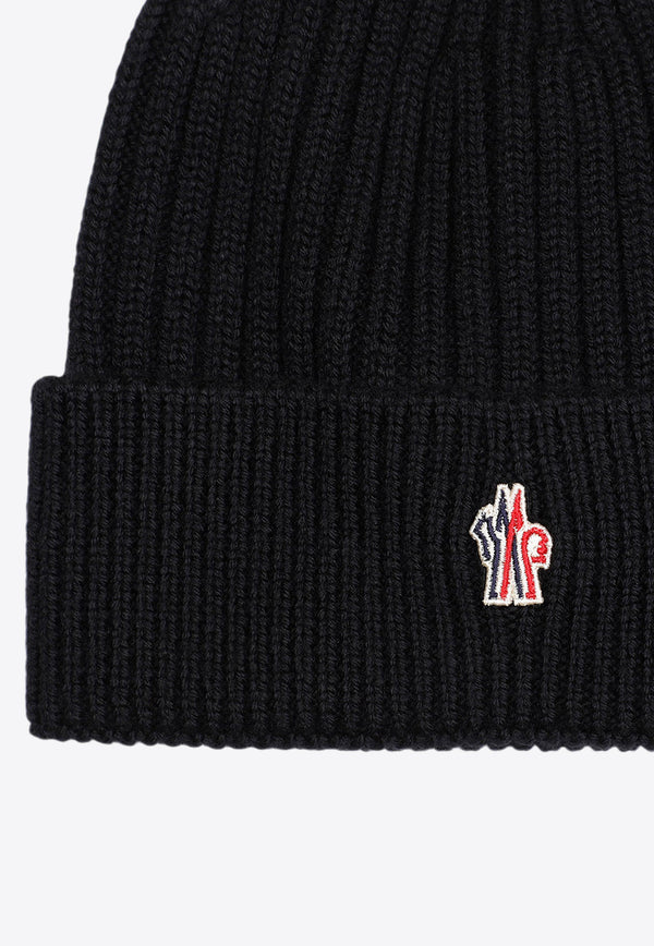 Logo-Patch Wool Beanie