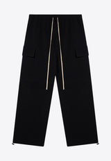 Fear Of God Essentials Logo Patch Cargo Pants Black 130BT244590F/P_FEARE-BLK