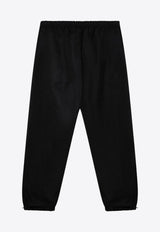 Fear Of God Essentials Logo Patch Casual Pants Black 130BT244730F/P_FEARE-BLK