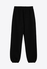 Fear Of God Essentials Logo Print Track Pants Black 130BT245160FW/P_FEARE-BLK