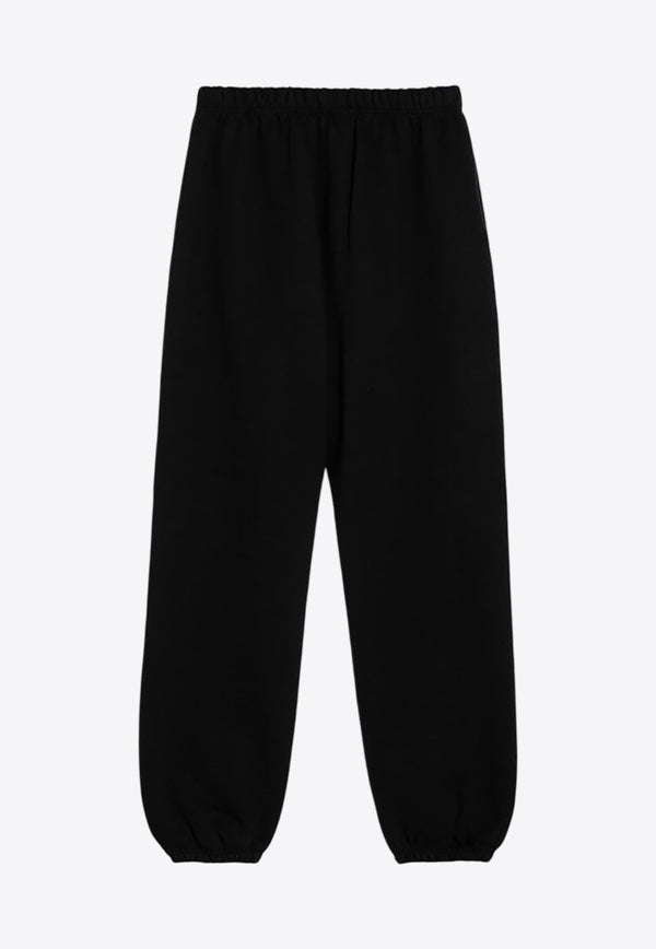 Fear Of God Essentials Logo Print Track Pants Black 130BT245160FW/P_FEARE-BLK