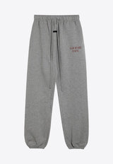 Fear Of God Essentials Logo Print Track Pants Gray 130BT245161FW/P_FEARE-DH