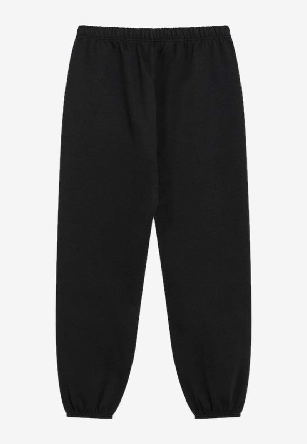 Fear Of God Essentials Logo Patch Track Pants Black 130SP255850FW/R_FEARE-JB