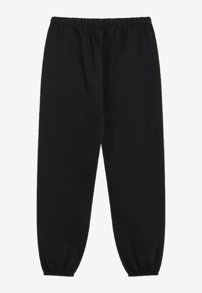 Fear Of God Essentials Logo Patch Track Pants Black 130SP255850FW/R_FEARE-JB