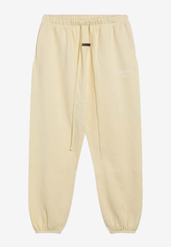 Fear Of God Essentials Logo Patch Track Pants Yellow 130SP255858FW/R_FEARE-GY