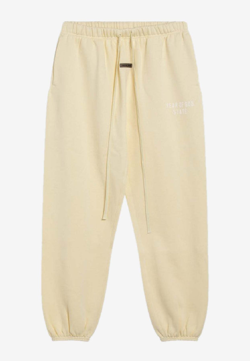 Fear Of God Essentials Logo Patch Track Pants Yellow 130SP255858FW/R_FEARE-GY
