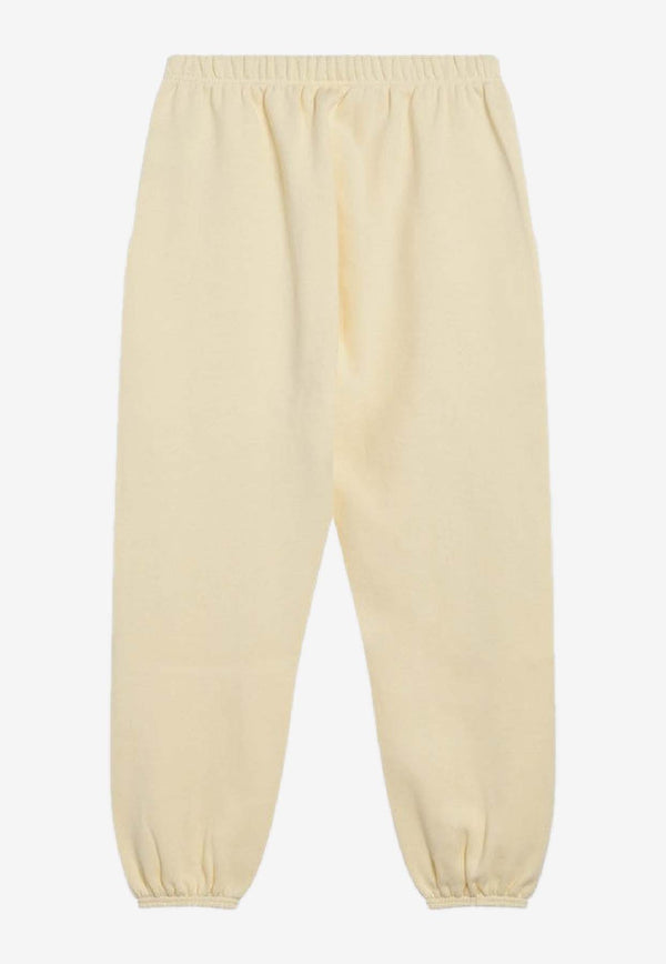Fear Of God Essentials Logo Patch Track Pants Yellow 130SP255858FW/R_FEARE-GY
