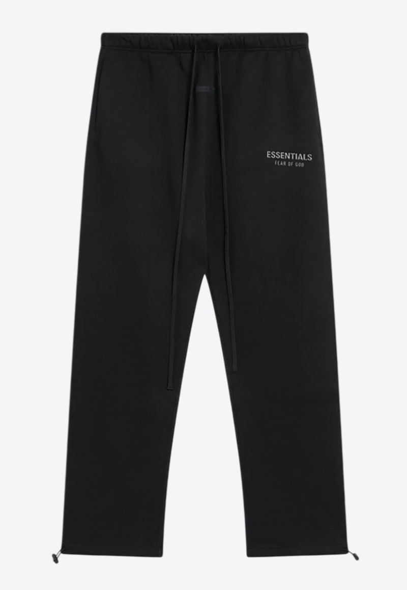 Fear Of God Essentials Embroidered Logo Track Pants Black 130SP258220F_FEARE-JB