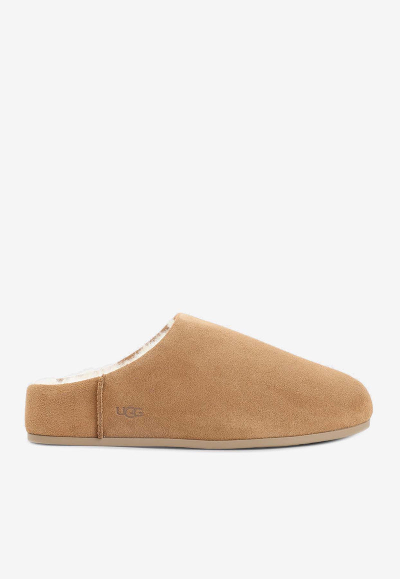 Elea Slip-On Suede Slippers