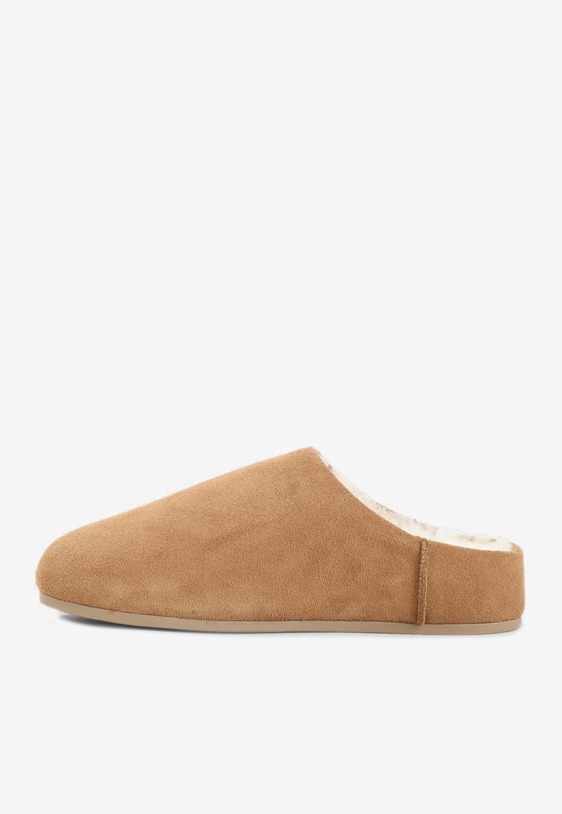 Elea Slip-On Suede Slippers