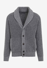 Knitted Cashmere Cardigan