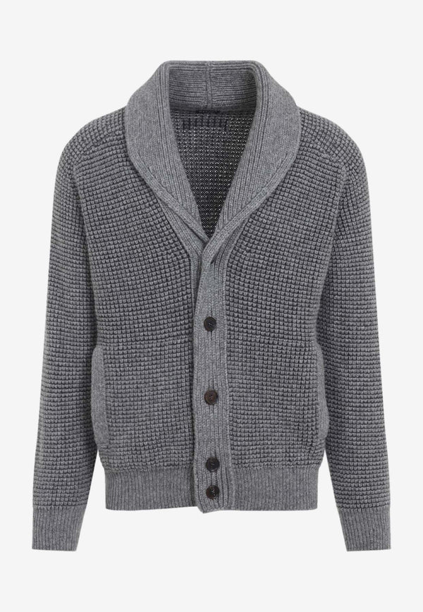 Knitted Cashmere Cardigan