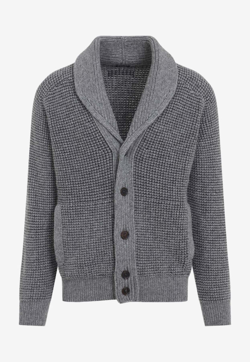 Knitted Cashmere Cardigan