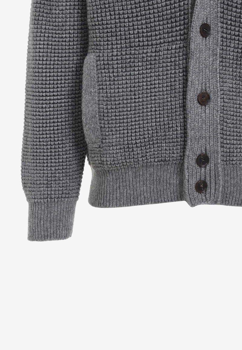 Knitted Cashmere Cardigan