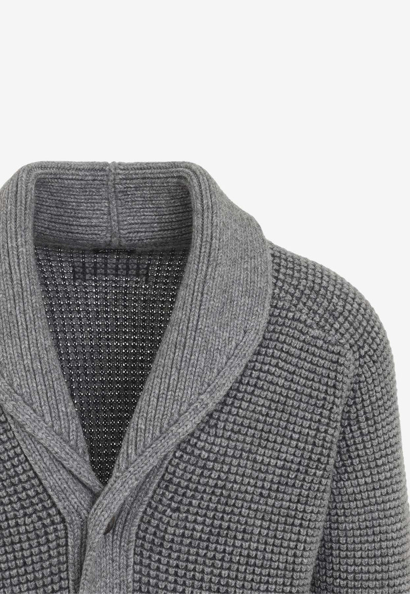 Knitted Cashmere Cardigan