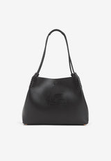 Small Libra Leather Tote Bag