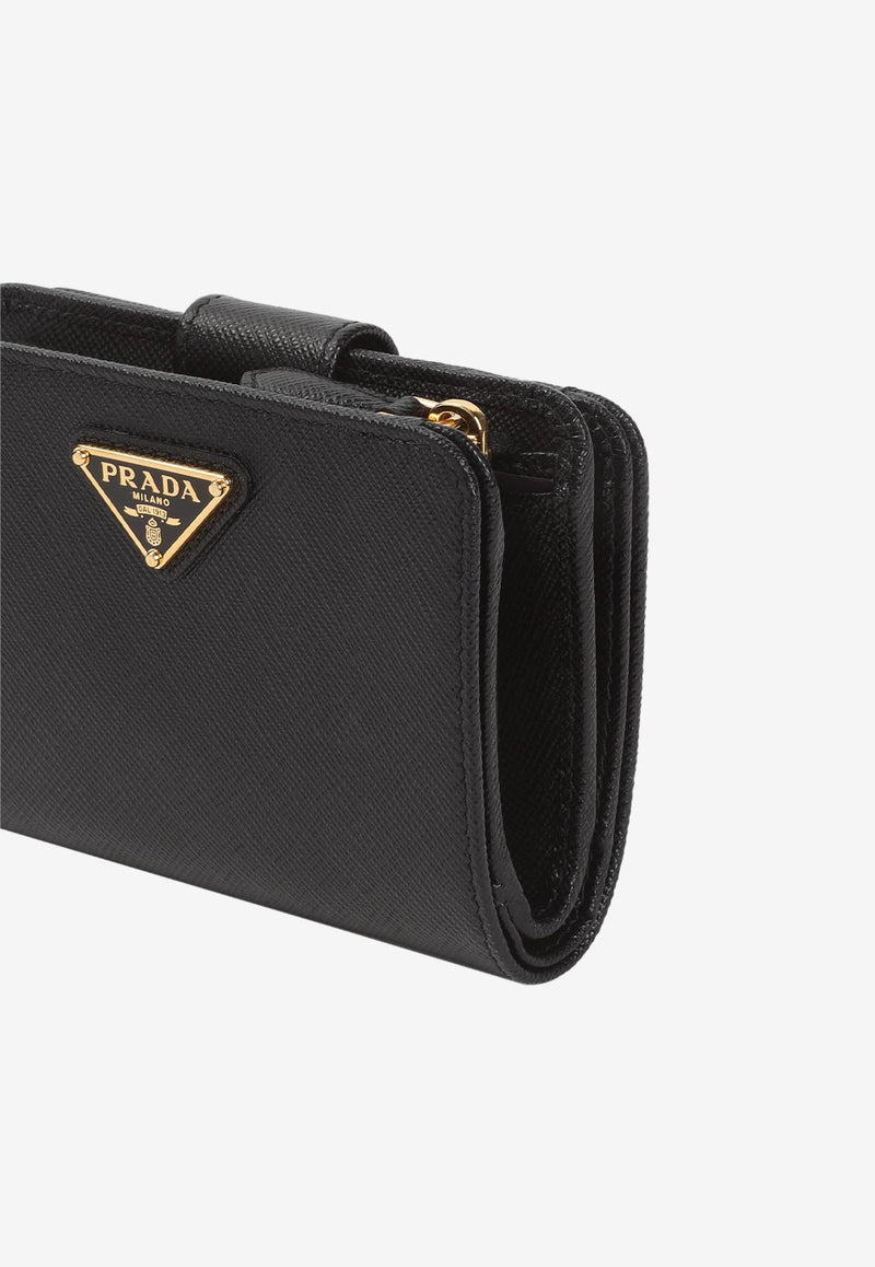 Logo Leather Wallet