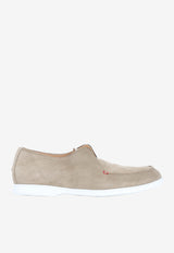 Suede Slip-On Loafers