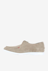 Suede Slip-On Loafers