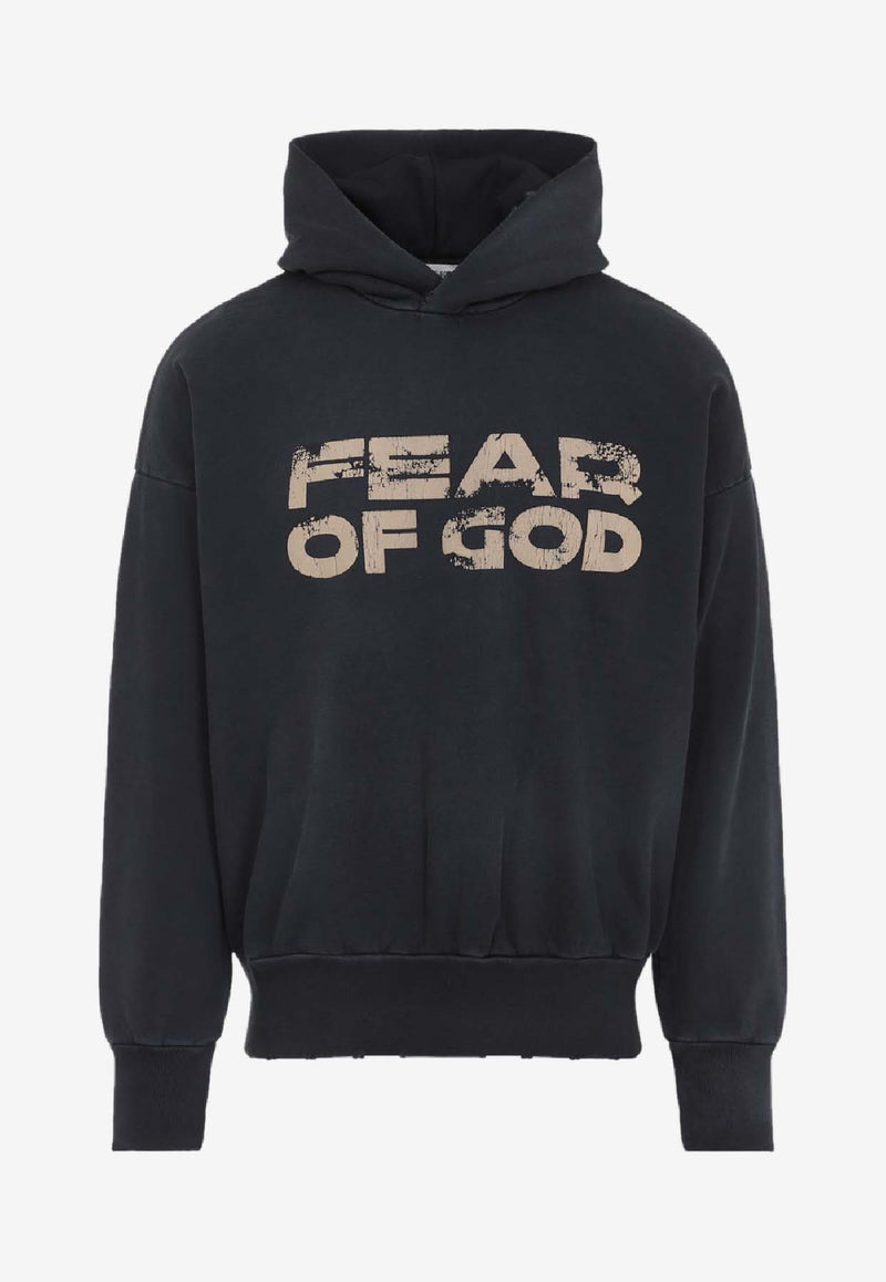 Logo-Printed Hooded Sweatshirt