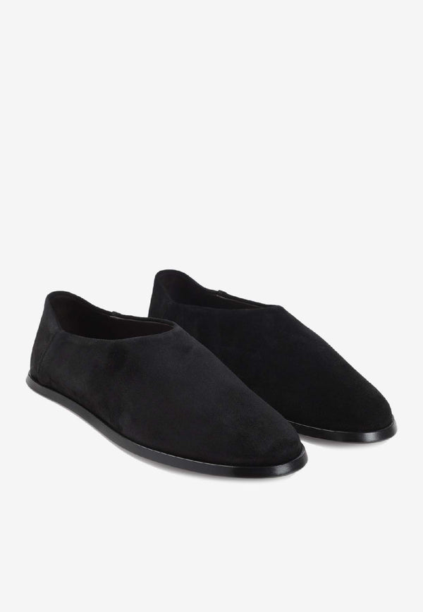Suede Loafers