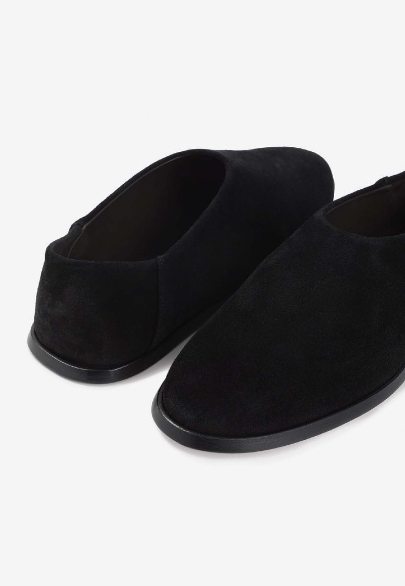 Suede Loafers