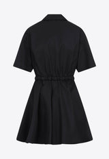 Re-Nylon Mini Shirt Dress