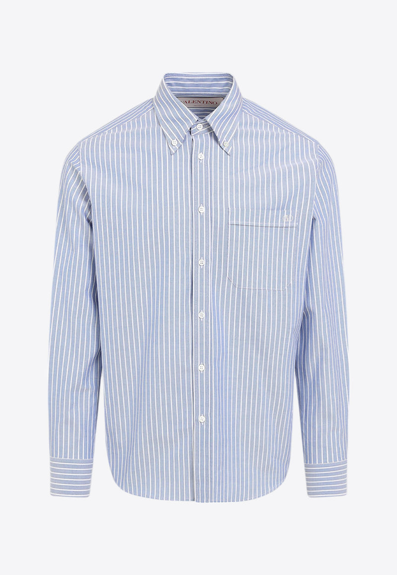 Long-Sleeved Button-Down Shirt