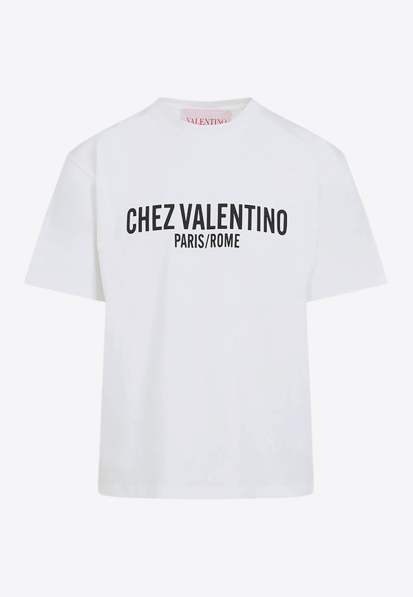 Chez Valentino Print T-shirt