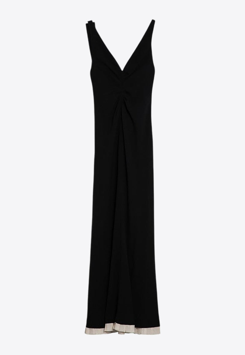 Victoria Beckham Sleeveless Maxi Dress Black 1324WDR005614AVI/P_VIBEC-BLK