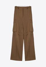 Victoria Beckham Straight-Leg Cargo Pants Brown 1324WTR005597BCO/P_VIBEC-TO