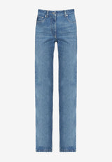 Salvatore Ferragamo Washed-Out Slim Jeans Blue 13C455 P 763549 BLU DENIM