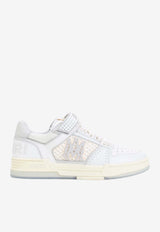 Amiri Skyline Leather Low-Top Sneakers White