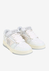 Amiri Skyline Leather Low-Top Sneakers White