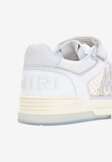 Amiri Skyline Leather Low-Top Sneakers White