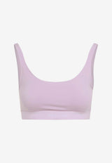 Tom Ford Scoop-Neck Elastic-Hem Bralette Pink