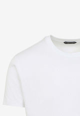 Tom Ford Short-Sleeved Crewneck T-shirt White