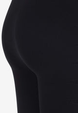 Wolford Slash Elastic-Waist Leggings Black