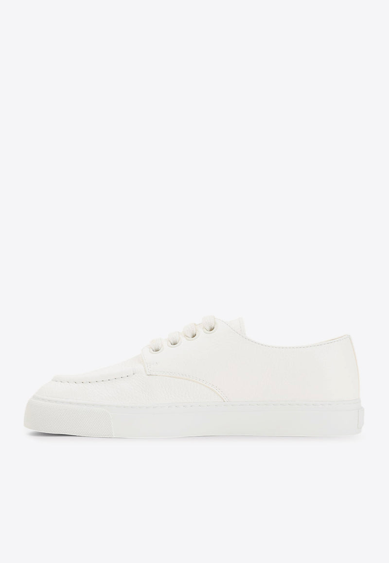 Leather Low-Top Sneakers