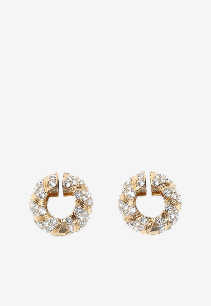 Crystal-Embellished Earrings