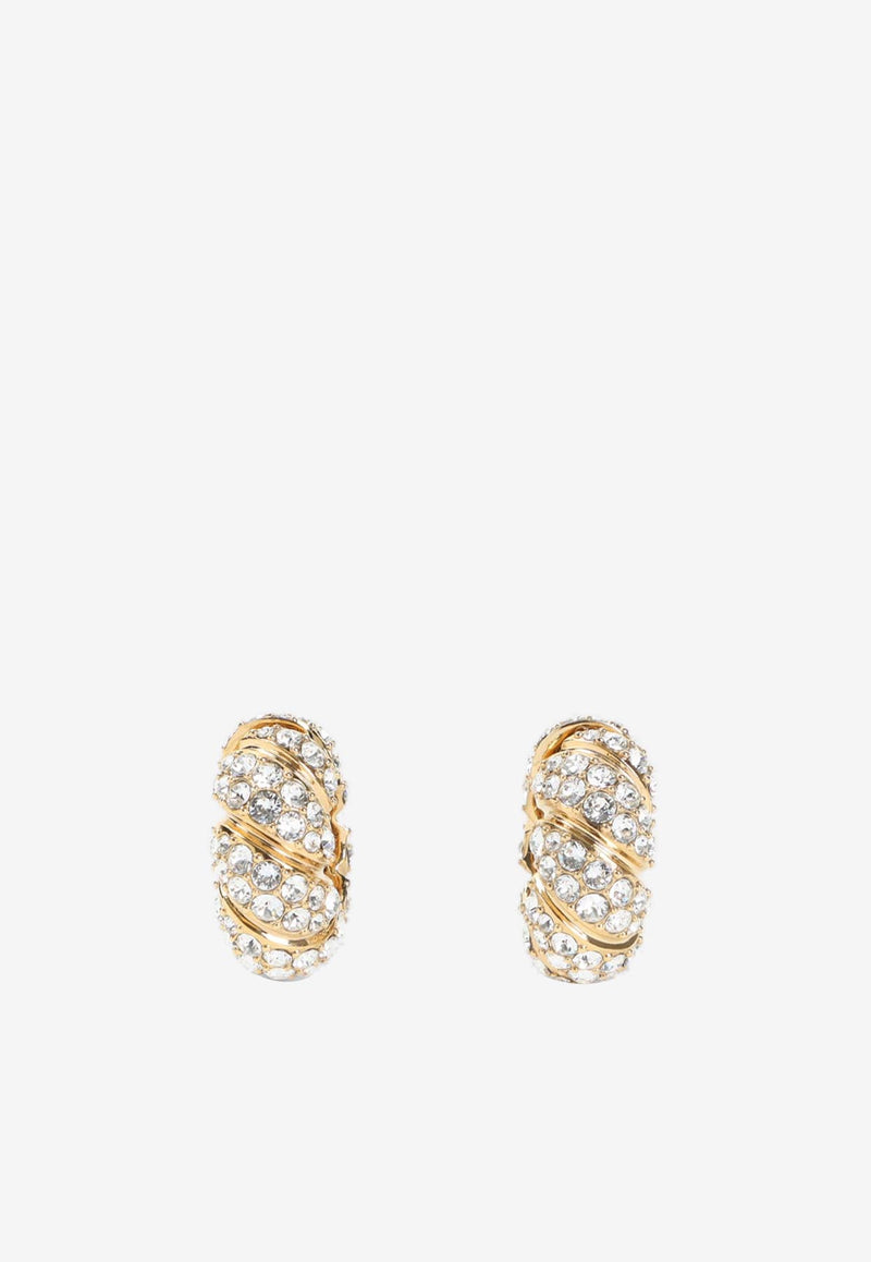 Crystal-Embellished Earrings