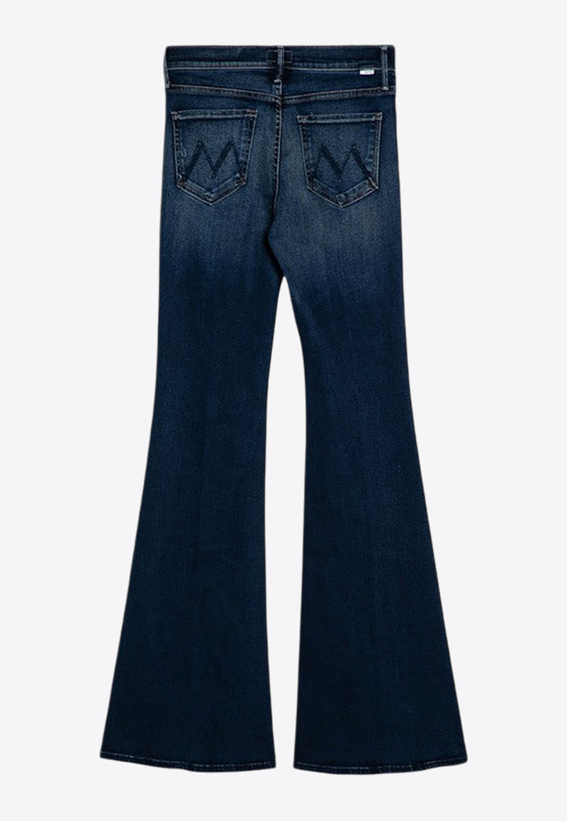 MOTHER The Doozy Uncharted Waters Flared Jeans Blue 1405-1156CO/P_MOTH-UNC