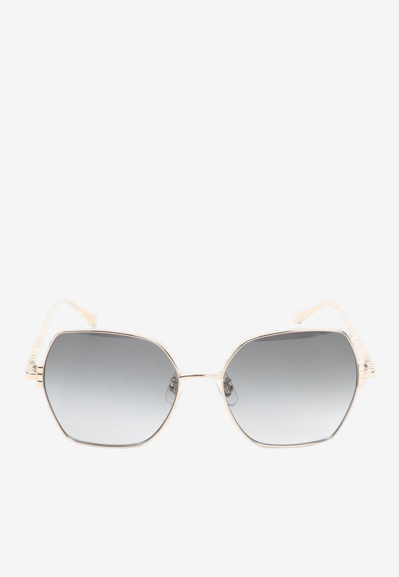 Ice Cube Hexagonal Sunglasses