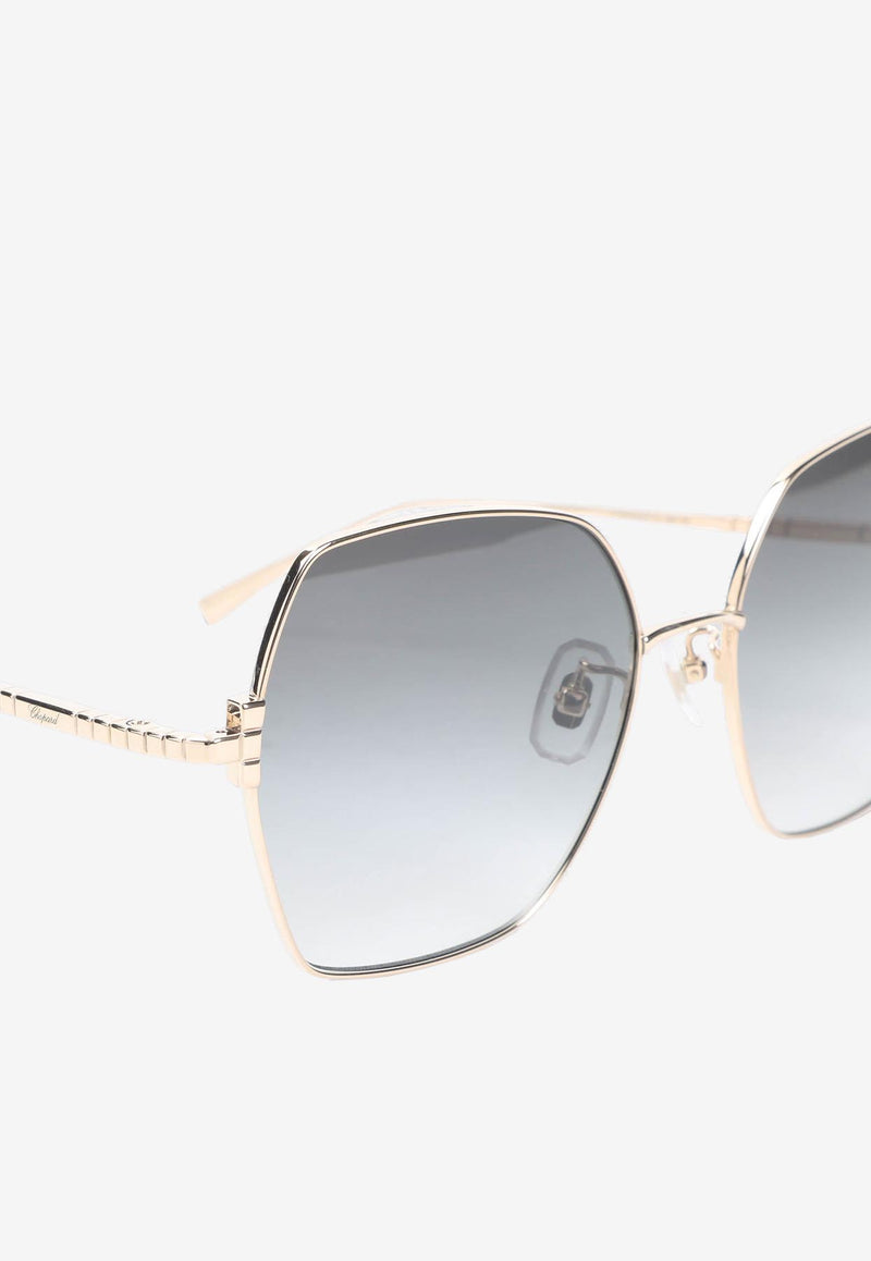 Ice Cube Hexagonal Sunglasses