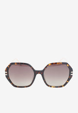 Geometric Acetate Sunglasses