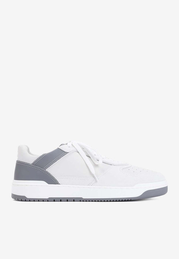 Slam Leather Low-Top Sneakers