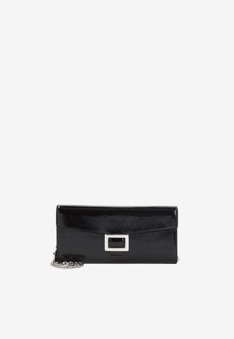 Belle Patent Leather Shoulder Bag