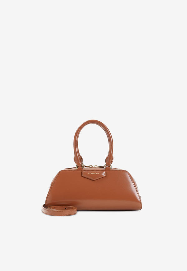 Mini Antigona East West Shoulder Bag