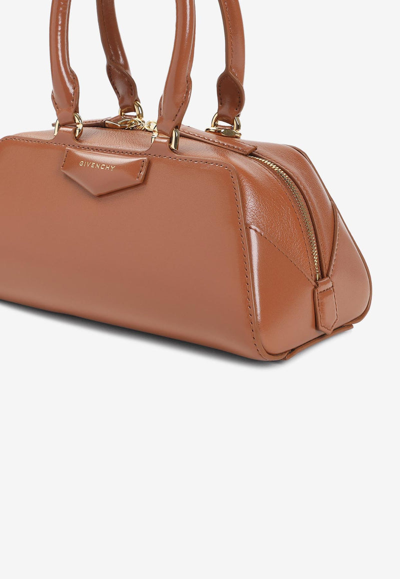 Mini Antigona East West Shoulder Bag